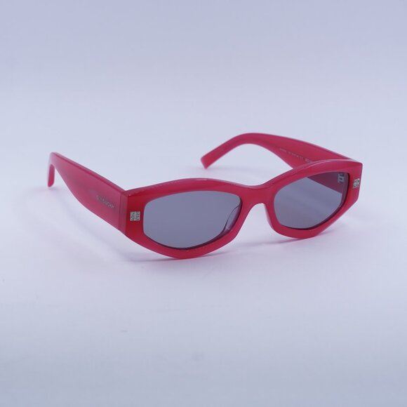 🕶️ New Givenchy GV40062I 75A Sunglasses - Fuchsia Frame, Grey Frame - Picture 1 of 10